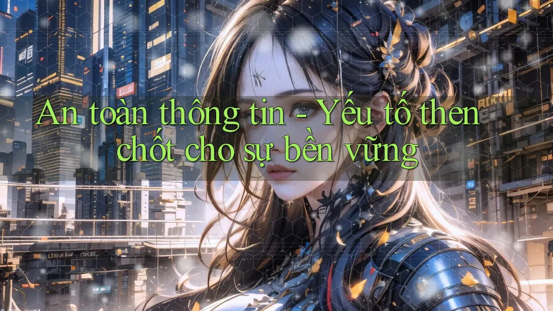 An toàn thông tin - Yếu tố then chốt cho sự bền vững