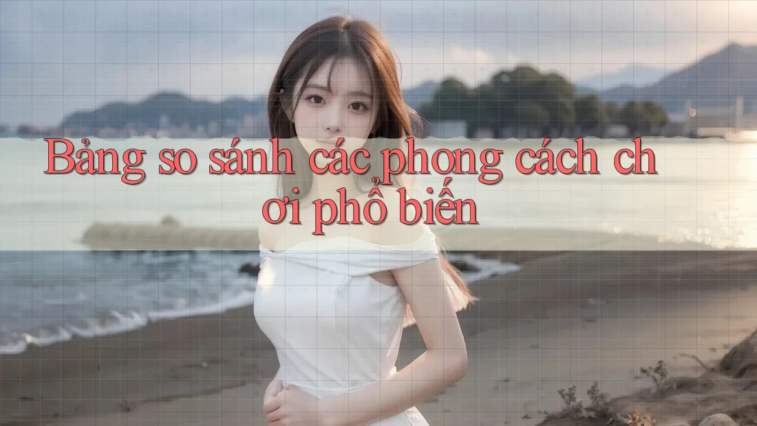 Bảng so sánh các phong cách chơi phổ biến