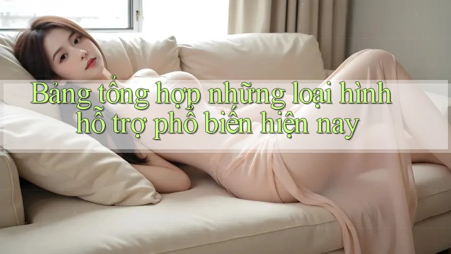 Bảng tổng hợp những loại hình hỗ trợ phổ biến hiện nay