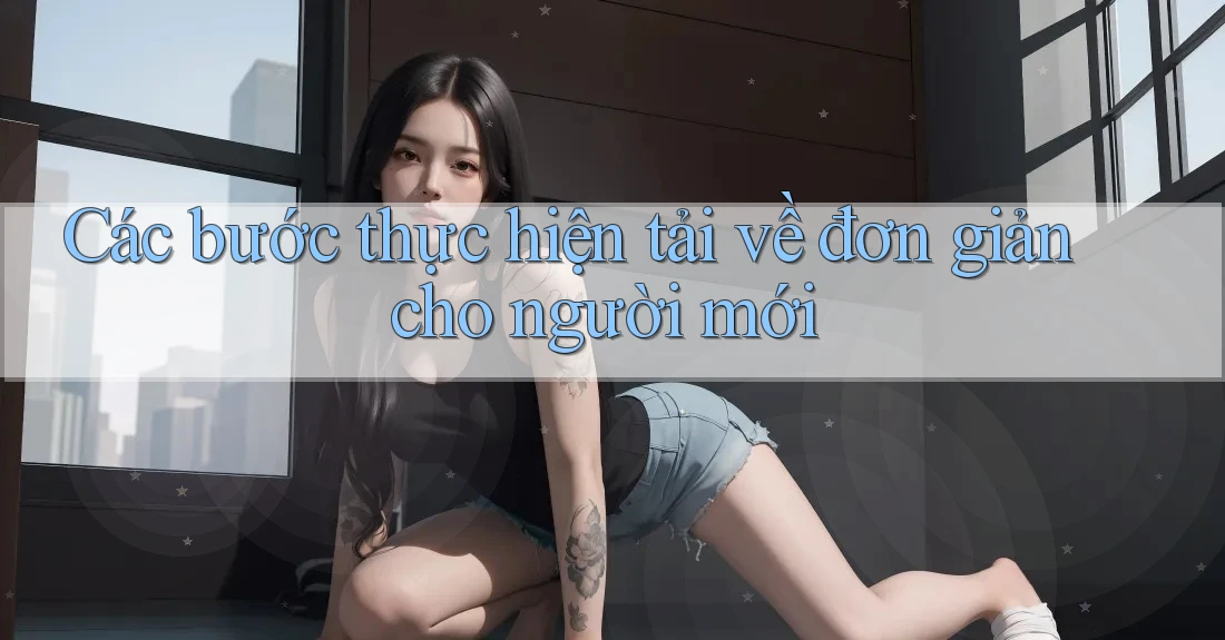 Các bước thực hiện tải về đơn giản cho người mới