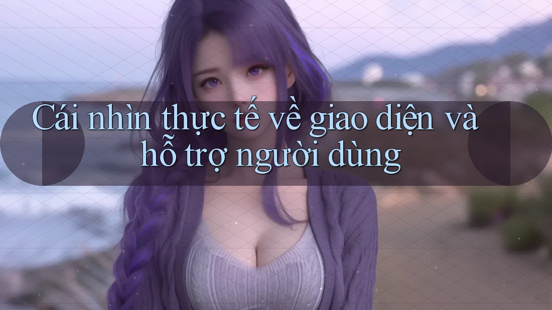 Cái nhìn thực tế về giao diện và hỗ trợ người dùng Cái nhìn thực tế về giao diện và hỗ trợ người dùng