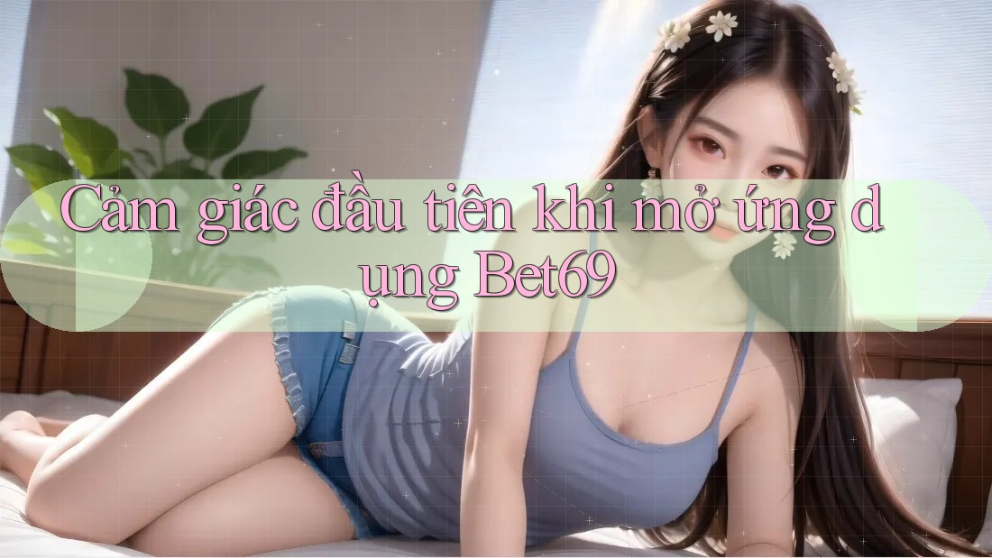 Cảm giác đầu tiên khi mở ứng dụng Bet69 Cảm giác đầu tiên khi mở ứng dụng Bet69
