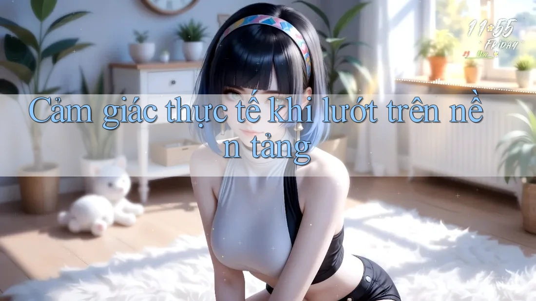 Cảm giác thực tế khi lướt trên nền tảng