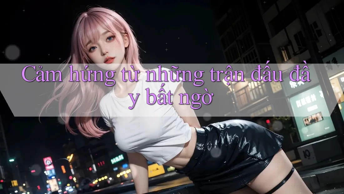 Cảm hứng từ những trận đấu đầy bất ngờ
