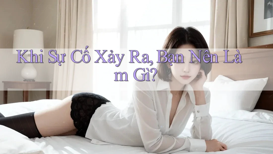 Khi Sự Cố Xảy Ra, Bạn Nên Làm Gì?