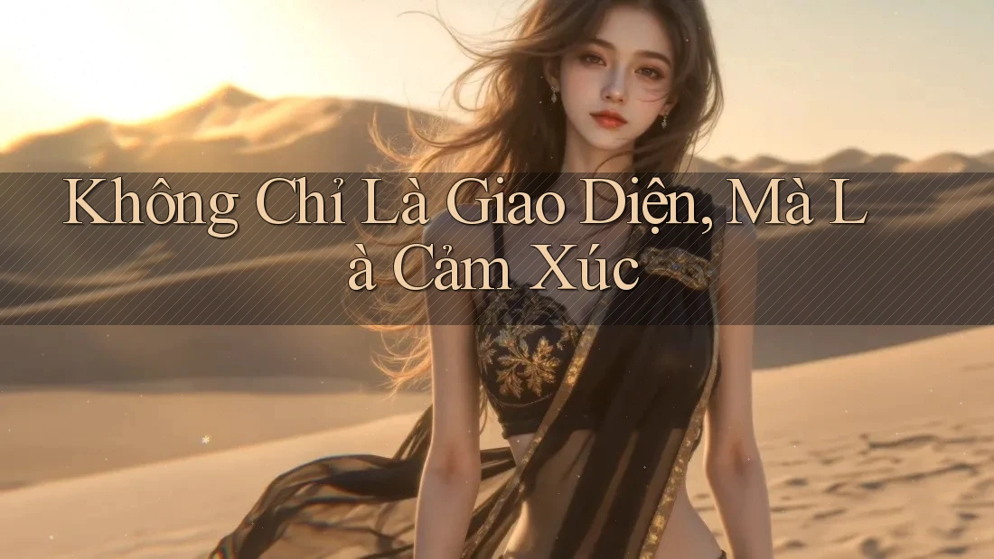 Không Chỉ Là Giao Diện, Mà Là Cảm Xúc Không Chỉ Là Giao Diện, Mà Là Cảm Xúc