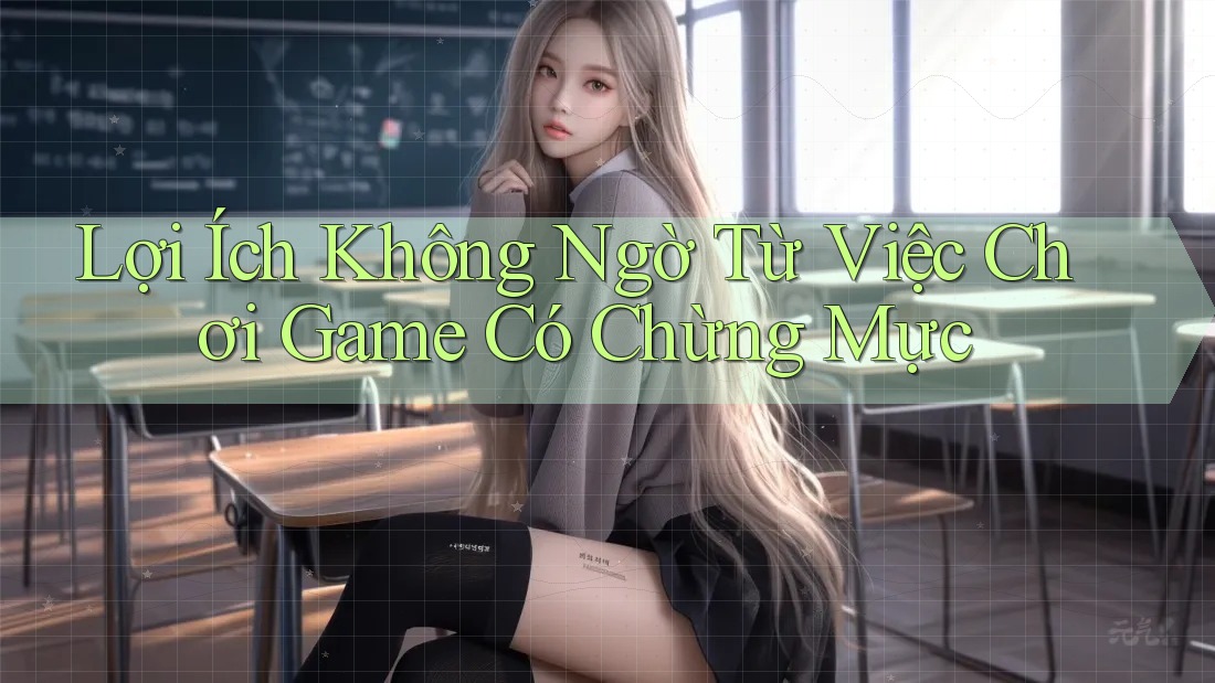 Lợi Ích Không Ngờ Từ Việc Chơi Game Có Chừng Mực