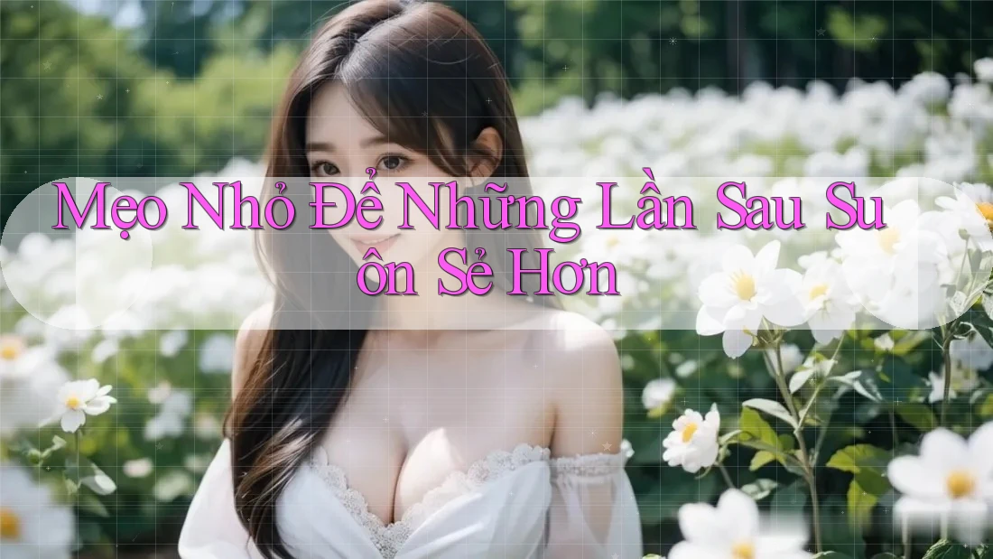 Mẹo Nhỏ Để Những Lần Sau Suôn Sẻ Hơn Mẹo Nhỏ Để Những Lần Sau Suôn Sẻ Hơn