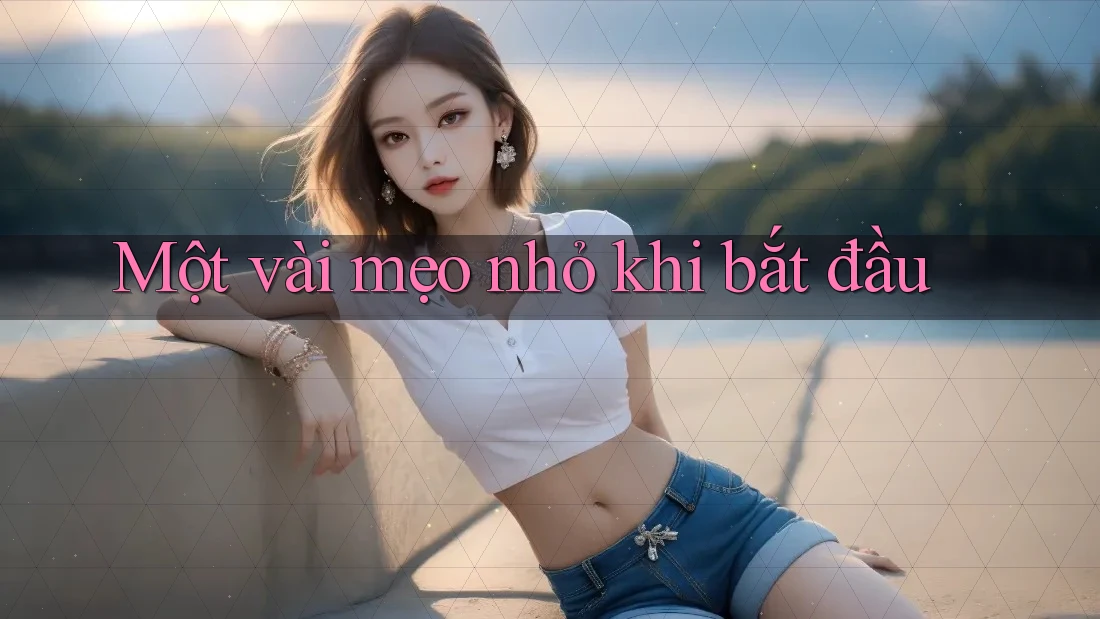 Một vài mẹo nhỏ khi bắt đầu