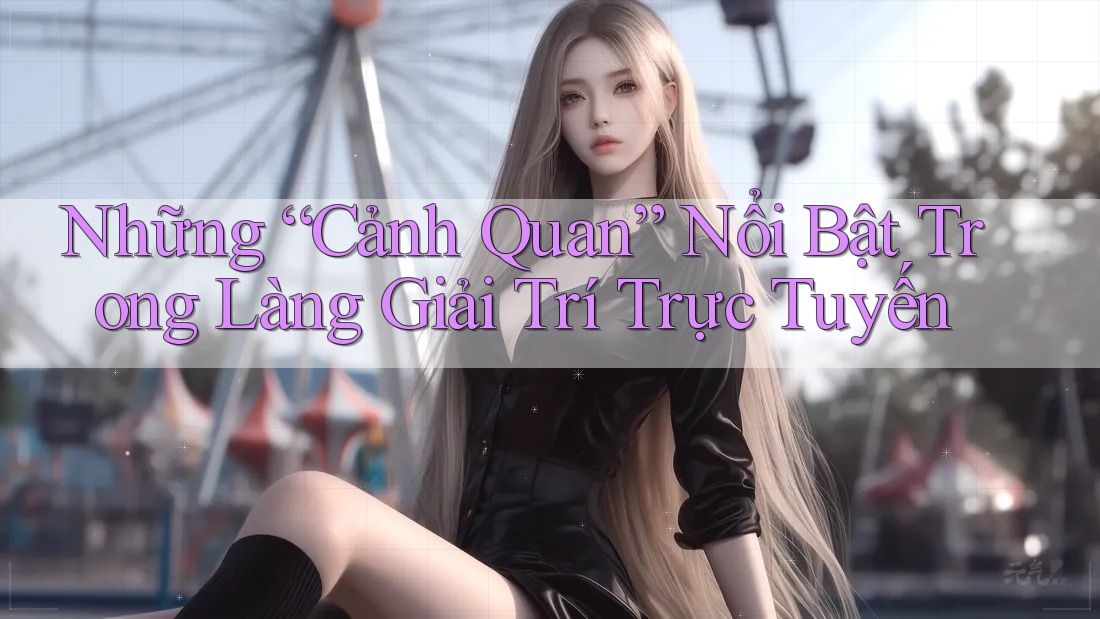 Những “Cảnh Quan” Nổi Bật Trong Làng Giải Trí Trực Tuyến Những “Cảnh Quan” Nổi Bật Trong Làng Giải Trí Trực Tuyến