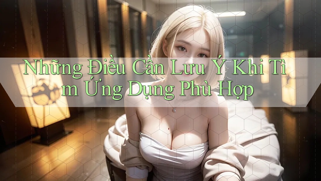 Những Điều Cần Lưu Ý Khi Tìm Ứng Dụng Phù Hợp Những Điều Cần Lưu Ý Khi Tìm Ứng Dụng Phù Hợp