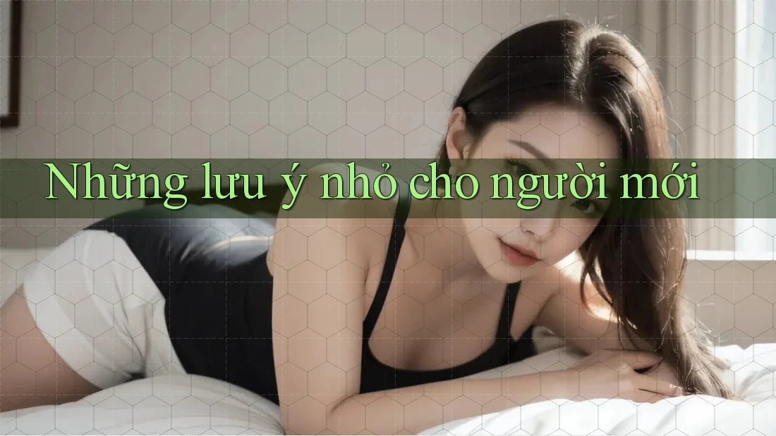 Những lưu ý nhỏ cho người mới