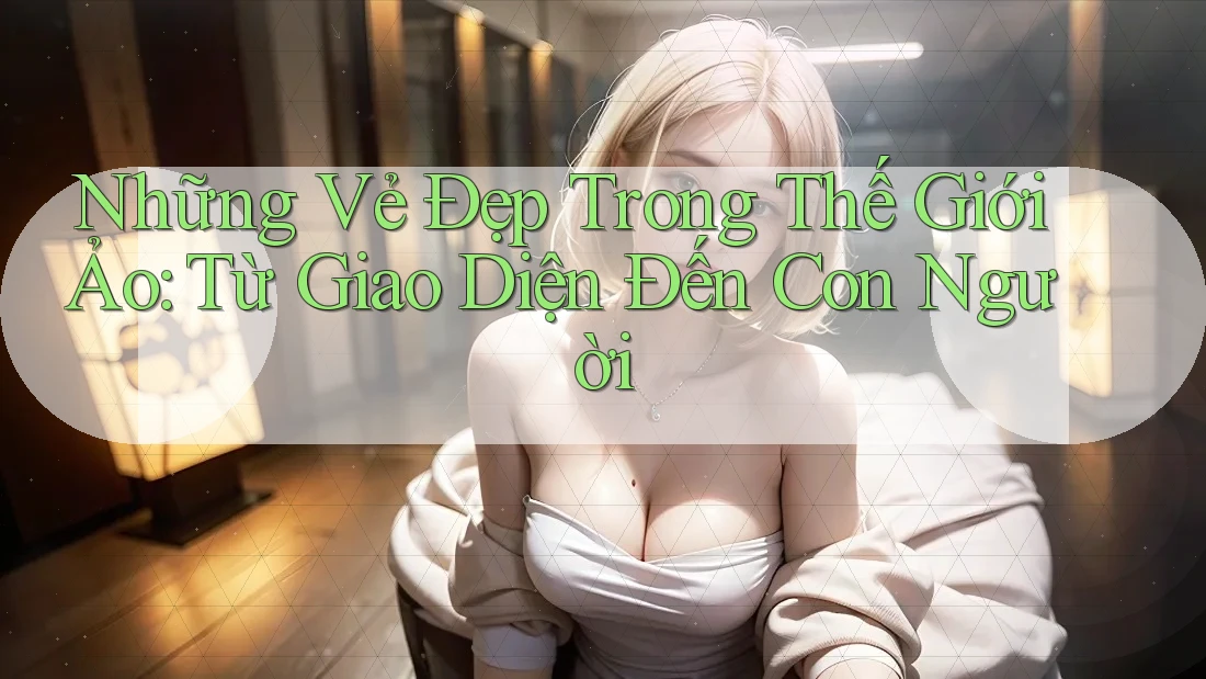Những Vẻ Đẹp Trong Thế Giới Ảo: Từ Giao Diện Đến Con Người Những Vẻ Đẹp Trong Thế Giới Ảo: Từ Giao Diện Đến Con Người