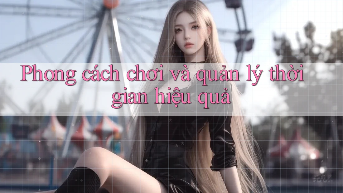 Phong cách chơi và quản lý thời gian hiệu quả Phong cách chơi và quản lý thời gian hiệu quả