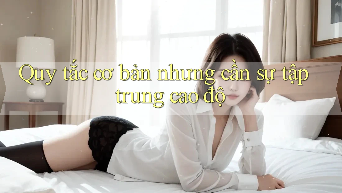 Quy tắc cơ bản nhưng cần sự tập trung cao độ