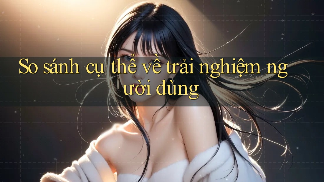 So sánh cụ thể về trải nghiệm người dùng So sánh cụ thể về trải nghiệm người dùng