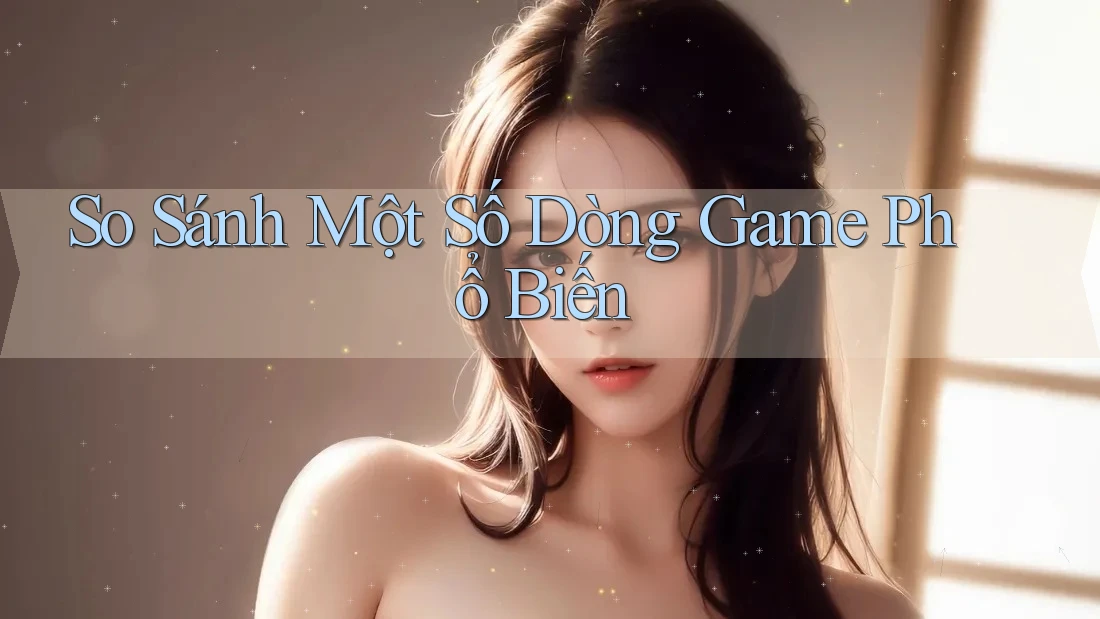 So Sánh Một Số Dòng Game Phổ Biến So Sánh Một Số Dòng Game Phổ Biến