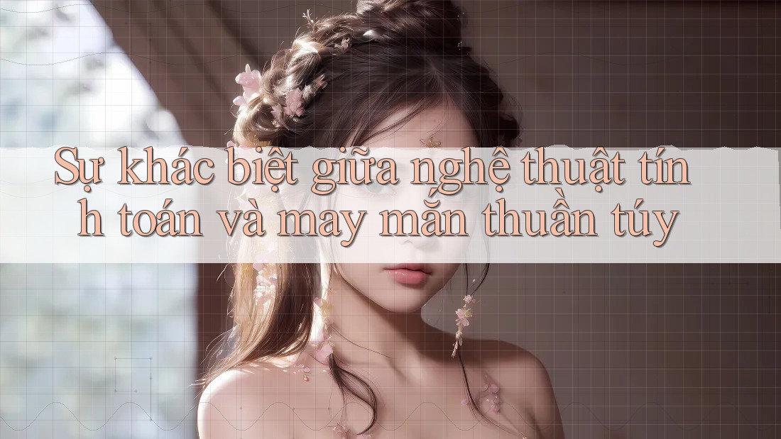 Sự khác biệt giữa nghệ thuật tính toán và may mắn thuần túy Sự khác biệt giữa nghệ thuật tính toán và may mắn thuần túy