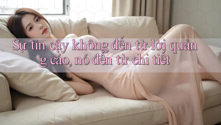 Sự tin cậy không đến từ lời quảng cáo, nó đến từ chi tiết Sự tin cậy không đến từ lời quảng cáo, nó đến từ chi tiết