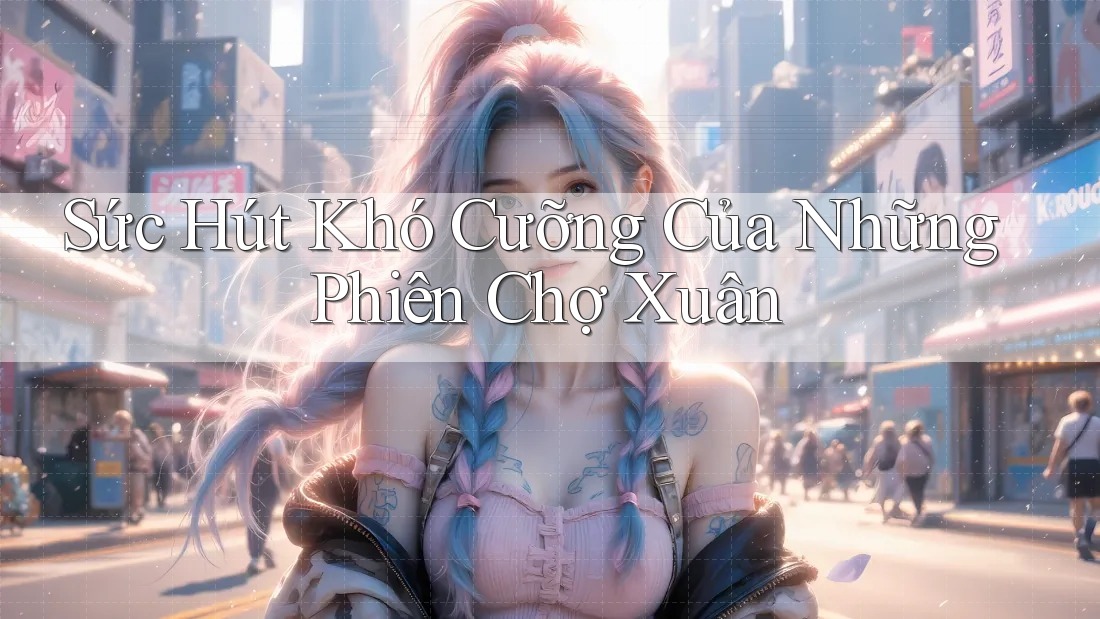 Sức Hút Khó Cưỡng Của Những Phiên Chợ Xuân Sức Hút Khó Cưỡng Của Những Phiên Chợ Xuân