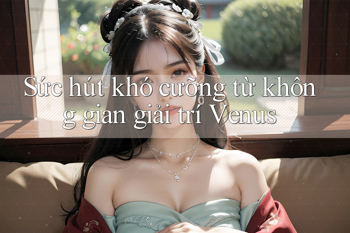 Sức hút khó cưỡng từ không gian giải trí Venus Sức hút khó cưỡng từ không gian giải trí Venus
