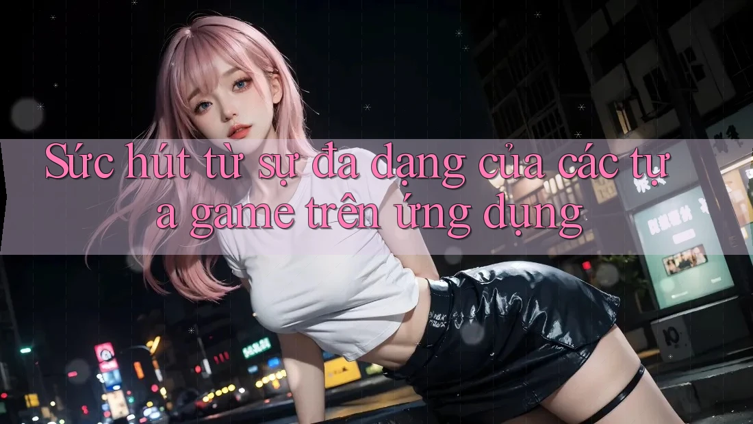 Sức hút từ sự đa dạng của các tựa game trên ứng dụng Sức hút từ sự đa dạng của các tựa game trên ứng dụng