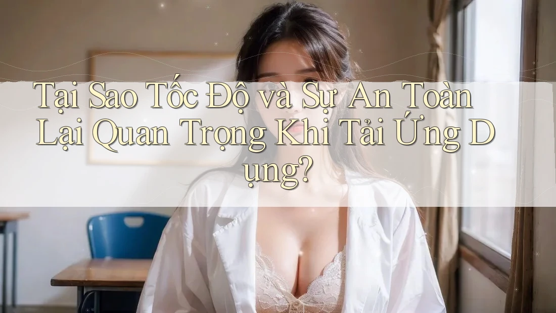 Tại Sao Tốc Độ và Sự An Toàn Lại Quan Trọng Khi Tải Ứng Dụng?