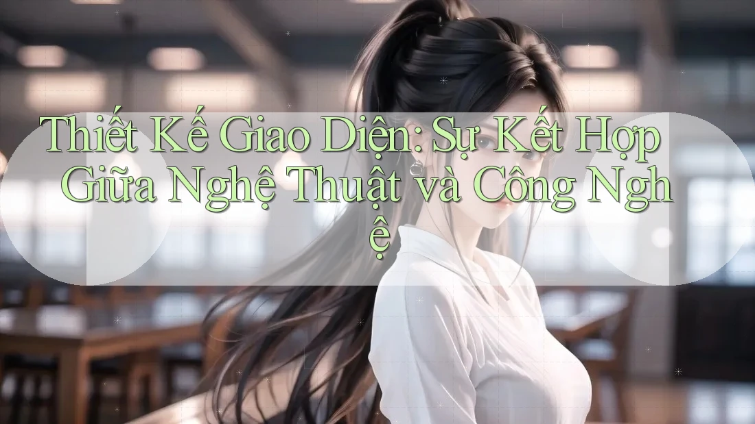Thiết Kế Giao Diện: Sự Kết Hợp Giữa Nghệ Thuật và Công Nghệ Thiết Kế Giao Diện: Sự Kết Hợp Giữa Nghệ Thuật và Công Nghệ