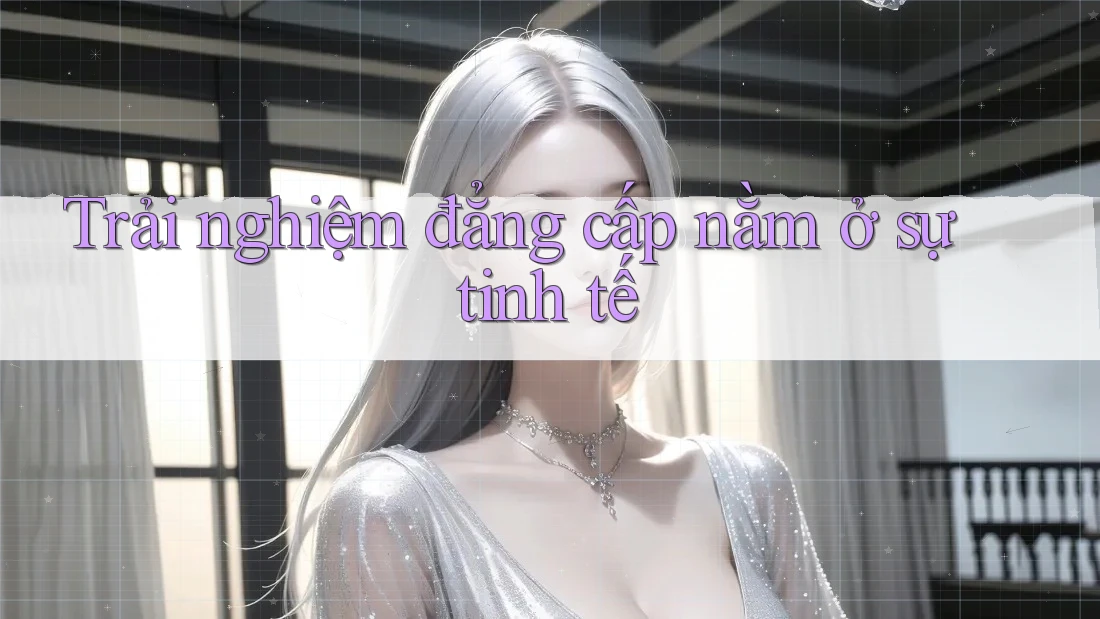 Trải nghiệm đẳng cấp nằm ở sự tinh tế