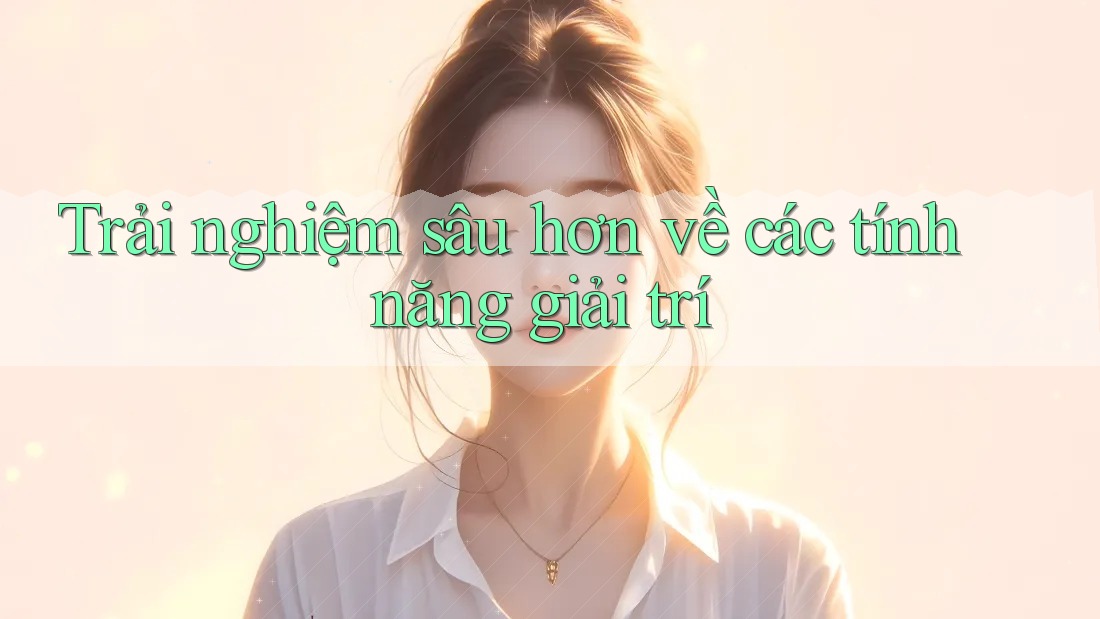 Trải nghiệm sâu hơn về các tính năng giải trí