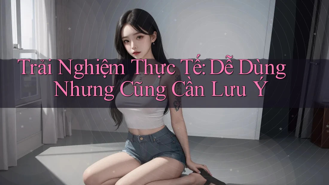 Trải Nghiệm Thực Tế: Dễ Dùng Nhưng Cũng Cần Lưu Ý Trải Nghiệm Thực Tế: Dễ Dùng Nhưng Cũng Cần Lưu Ý