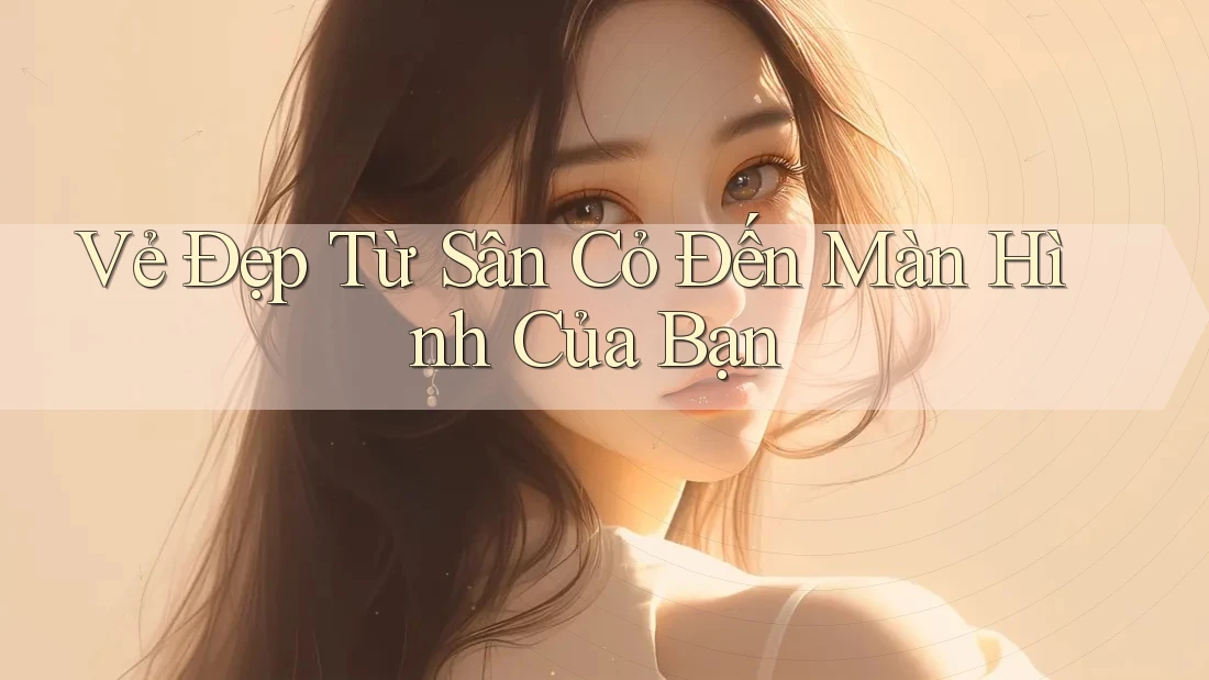 Vẻ Đẹp Từ Sân Cỏ Đến Màn Hình Của Bạn